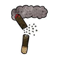 cartoon broken cigar N5