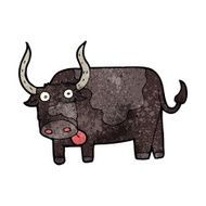 Cartoon Bull N26