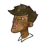 cartoon male model guy N7