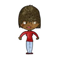 cartoon woman staring N19