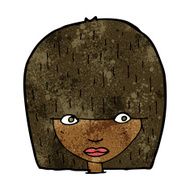 cartoon staring woman N24