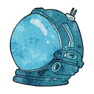 cartoon astronaut helmet N23