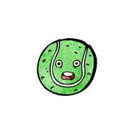 Cartoon Tennis Ball N22