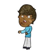 cartoon shocked man N84