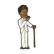 cartoon shocked gentleman N7