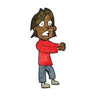 cartoon shocked man N85