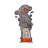 cartoon haunted grave N3