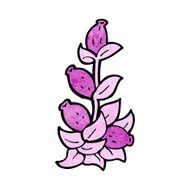 Cartoon Flowers N63