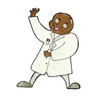 cartoon mad scientist N9
