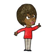cartoon woman arguing N7