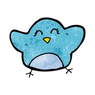 Cartoon Bird N251