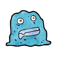 cartoon slime creature N5
