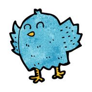 Cartoon Bird N255