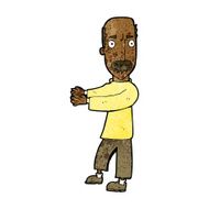 cartoon balding man explaining N7