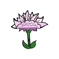 cartoon flower N299