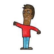 cartoon annoyed man N51