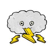 Cartoon Thundercloud N20