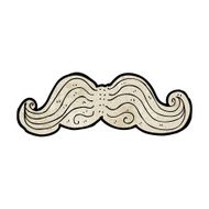 Cartoon Mustache N27