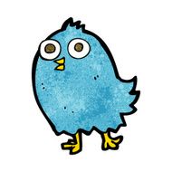 cartoon happy bird N21