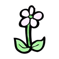 cartoon flower N300