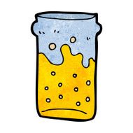 cartoon pint of beer N9