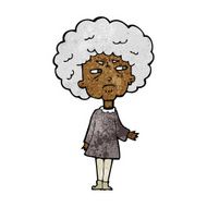 cartoon old lady N9