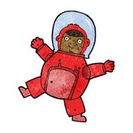 Cartoon Astronaut N93