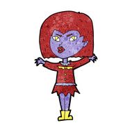 Cartoon Vampire Girl N152