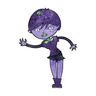 Cartoon Vampire Girl N153