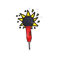 Cartoon Microphone N22