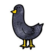 Cartoon Bird N256