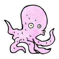 Cartoon Octopus N72