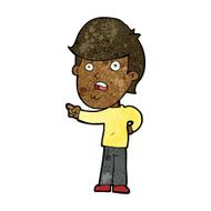 cartoon shocked man pointing N9