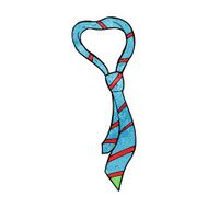 Cartoon Tie N26