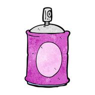 cartoon spray can N59
