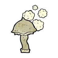 cartoon mushroom N66