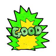cartoon explosion good symbol N3