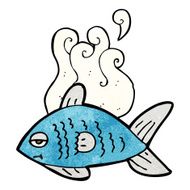cartoon funny fish N25