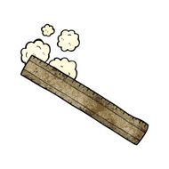cartoon wooden ruler N12