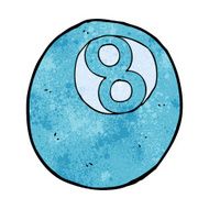 cartoon pool ball N5