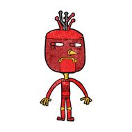 Funny Cartoon Robot N33