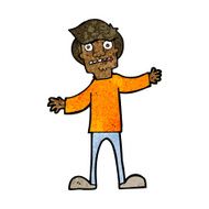 cartoon surprised man N97