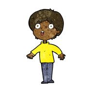 cartoon surprised man N98