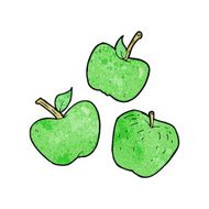 cartoon apples N9