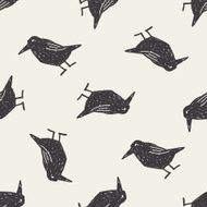 crow doodle N6