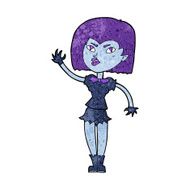 cartoon pretty vampire girl N19