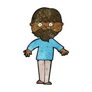 cartoon happy man N309