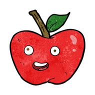 Cartoon Apple N104