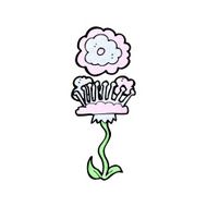 cartoon flower N304