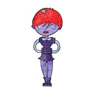 cartoon pretty vampire girl N20